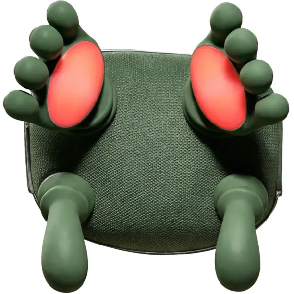 Shiatsu Nackenmassagegerät mit handförmigen Massageköpfen, kabellos, Wärmefunktion 40-45 °C, 3 Stufen, Akku, für Nacken, Schultern & Rücken