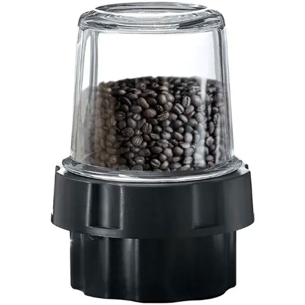 2-in-1 Standmixer mit Glasbehälter 1,5 L und Mühle 0,4 L, 800 W, 5 Stufen & Pulsfunktion, Eis crushen, Gewürz- & Kaffeemühle, Edelstahl, Rot