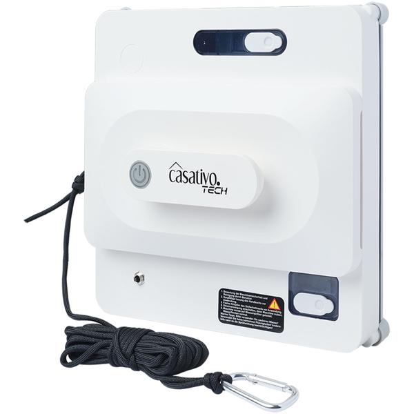 Smarter Fensterputz-Roboter mit App & Fernbedienung – Automatischer Fensterreiniger für streifenfreie Sauberkeit, rahmenlose Fenster, inkl. 4 Pads