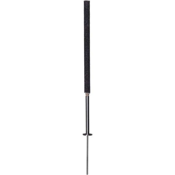 Fackelhalter Edelstahl 10er Set mit Erdspiess, rostfreie Fackelhalterung für Gartenfackeln und Wachsfackeln, mit Tropfteller, für Garten und Events