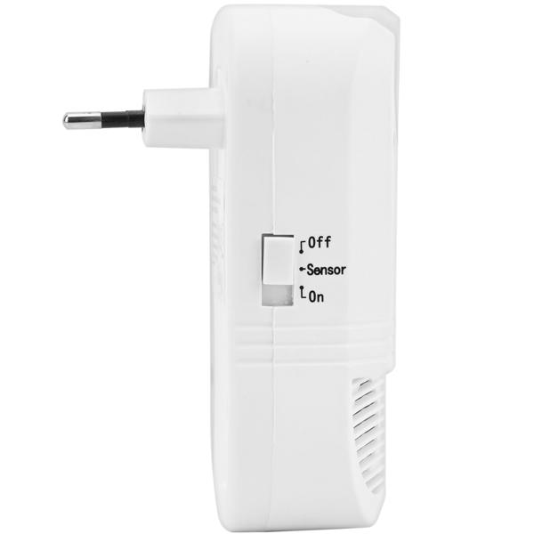 2er-Set  3in1 Ultraschall Insektenvertreiber, Ionen Luftreiniger und PIR Sensor Nachtlicht, praktisch für die Steckdose, bis zu 30 qm, 3 Kontroll LEDs