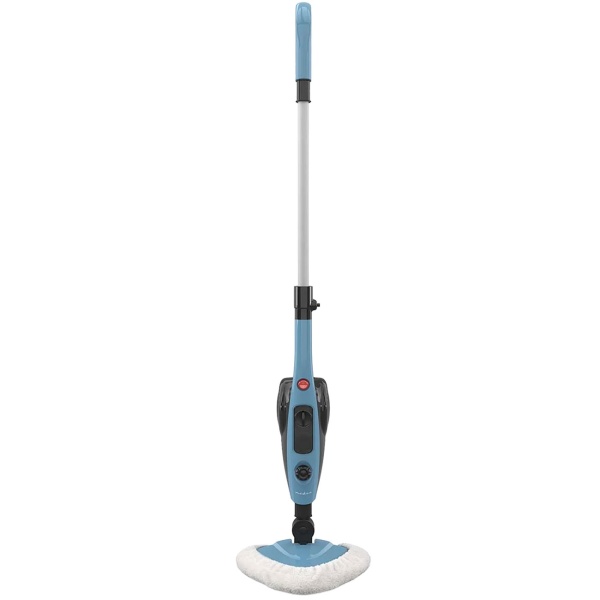 Dampfreiniger Dampfmopp 1500 W mit Zubehörset, Dampfbesen mit 550 ml Wassertank, 110 °C Dampf, schwenkbarem Dreieckskopf und 5 m Kabel für alle Böden