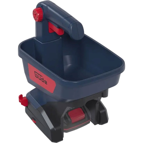 Akku Streuer 18V Handstreuer für Saatgut, Dünger und Streusalz, 3,3 Liter, 5 m Streubreite, 6 Stufen, Universalstreuer - ohne Akku und Ladegerät
