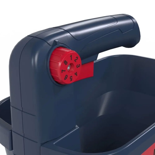 Akku Streuer 18V Handstreuer für Saatgut, Dünger und Streusalz, 3,3 Liter, 5 m Streubreite, 6 Stufen, Universalstreuer - ohne Akku und Ladegerät