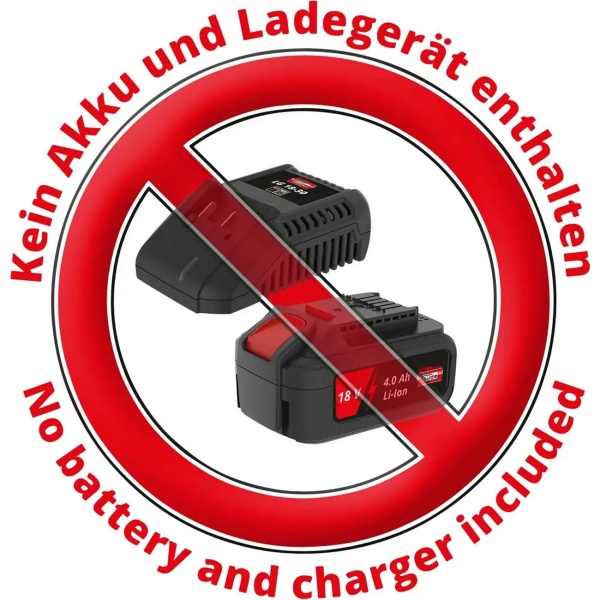 Akku Heckenschere 18V mit 51 cm Schnittlänge, kabellose Heckenschere mit Diamantschliff Messern und drehbarem Griff, ohne Akku und Ladegerät