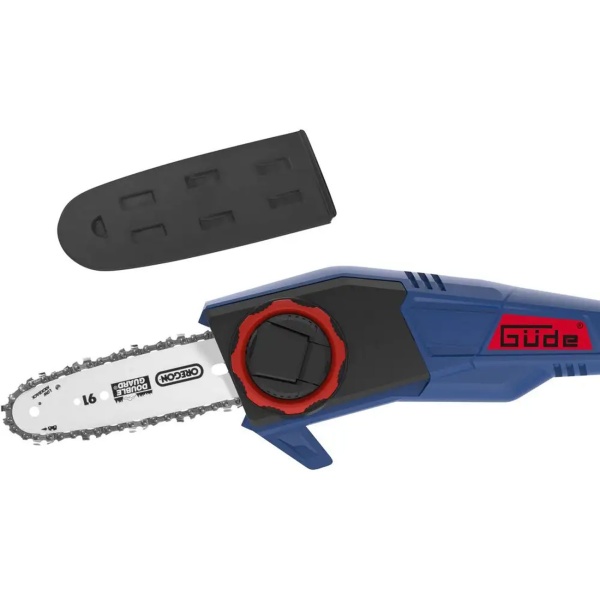 Akku Hochentaster 18V Teleskop Astsäge bis 2,49 m, Akku Kettensäge für Äste mit 24 cm Schwert, Kettenschmierung, Schnellspanner, ohne Akku