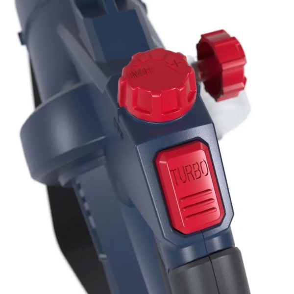 Akku Laubsauger 36V mit Häcksler, Laubbläser und Laubsauger 3 in 1 mit Turbo, 45 l Fangsack, Rollen und Schultergurt, ohne Akku und Ladegerät