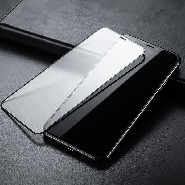 iPhone Schutzglas 11 Pro Max - Optimaler 9H & 9D Full Cover Kratz- & Explosionsschutz für 6,5 Zoll Display - Blasenfrei - Anti-Fingerabdruck