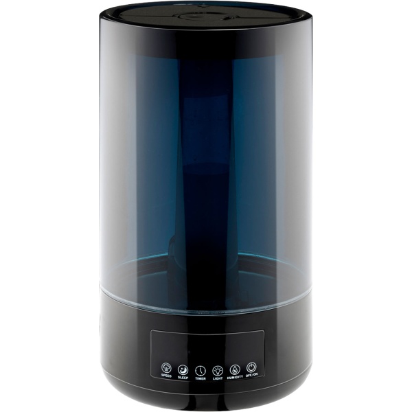 Luftbefeuchter 4,3 l mit Hygrostat und Aroma Diffusor, leiser Raumbefeuchter mit 3 Nebelstufen, Timer bis 12 h, Schlafmodus und Nachtlicht