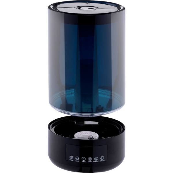 Luftbefeuchter 4,3 l mit Hygrostat und Aroma Diffusor, leiser Raumbefeuchter mit 3 Nebelstufen, Timer bis 12 h, Schlafmodus und Nachtlicht
