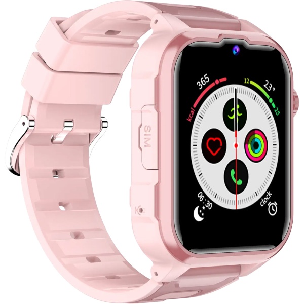 Kinder Smartwatch mit GPS 4G Telefonuhr – Zuverlässige GPS Tracker Uhr für Schule, Freizeit & Sport - SOS Notruf & Videoanrufe, IP65