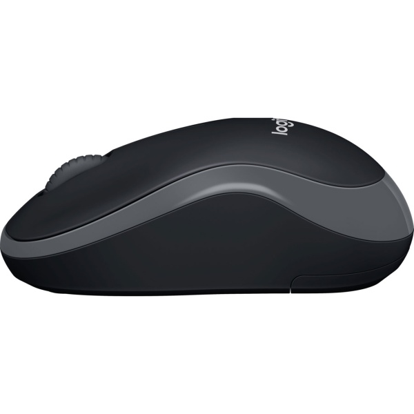 Kabellose Maus Logitech M220 Silent in Anthrazit mit Nano USB-Empfänger, leises Klicken, 1000 DPI, 18 Monate Laufzeit, inkl. AA-Batterie