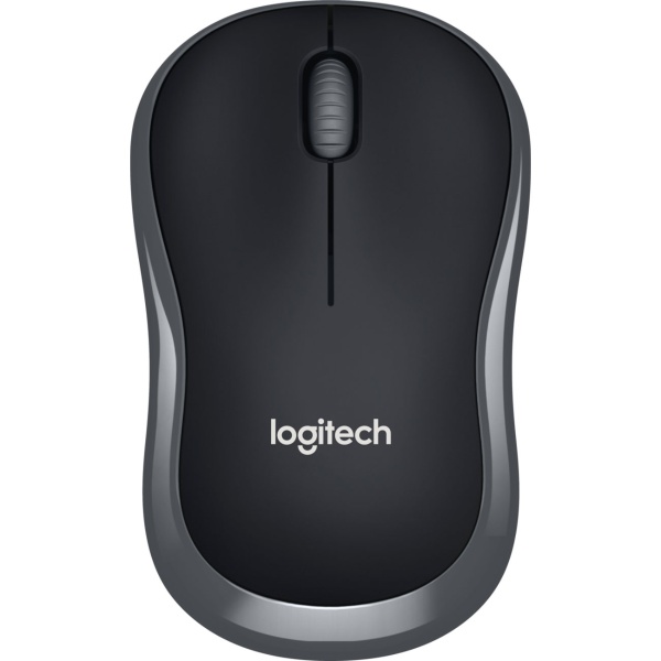 Kabellose Maus Logitech M220 Silent in Anthrazit mit Nano USB-Empfänger, leises Klicken, 1000 DPI, 18 Monate Laufzeit, inkl. AA-Batterie