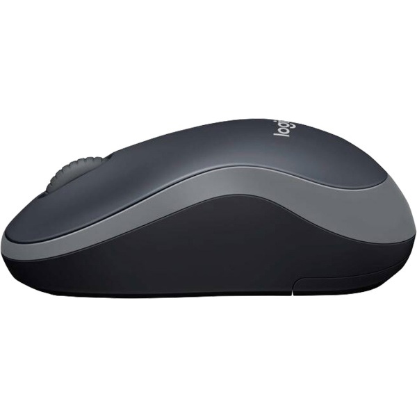 Kabellose Maus Logitech M185 in Grau mit Nano USB-Empfänger, kompakte Funkmaus für Laptop und Computer, 12 Monate Laufzeit, inkl. AA-Batterie