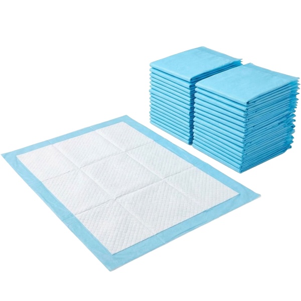 Saugstarke Trainingspads für Haustiere 50 Stück, 60x60 cm – Welpen Unterlagen & Hygiene Unterlagen für Hunde & Katzen zur Stubenreinheit