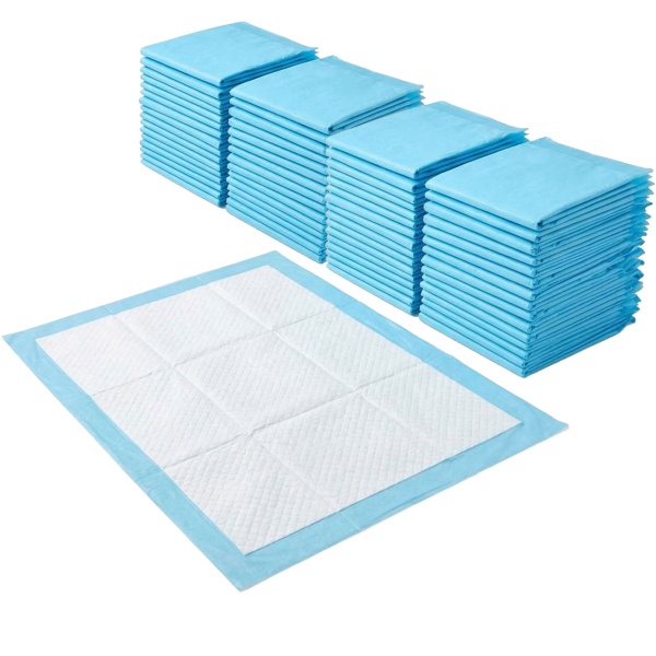 Saugstarke Trainingspads für Haustiere 100 Stück, 60x60 cm – Welpen Unterlagen & Hygiene Unterlagen für Hunde & Katzen zur Stubenreinheit