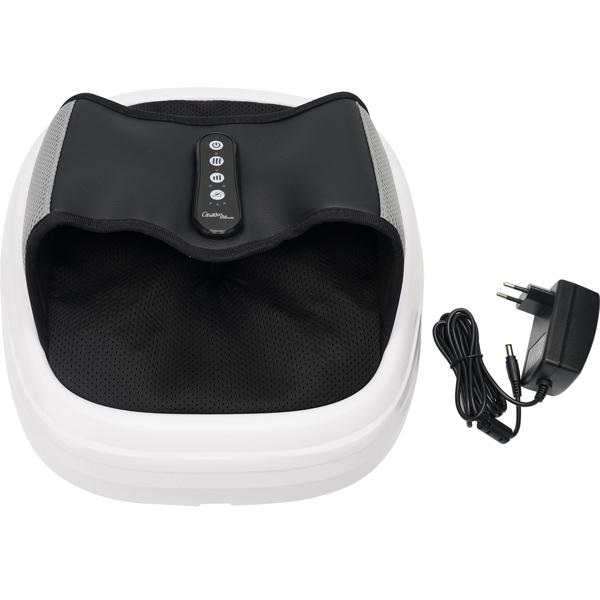 3D Shiatsu Fussmassagegerät mit Wärme & Luftdruck. Rollenmassage für Fusssohle, Ferse, Zehen inkl. Akupunkturfunktion, tiefenentspannend