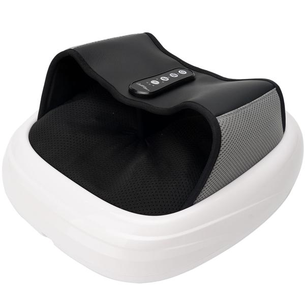 3D Shiatsu Fussmassagegerät mit Wärme & Luftdruck. Rollenmassage für Fusssohle, Ferse, Zehen inkl. Akupunkturfunktion, tiefenentspannend