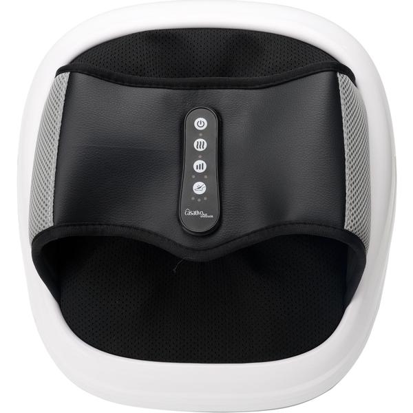 3D Shiatsu Fussmassagegerät mit Wärme & Luftdruck. Rollenmassage für Fusssohle, Ferse, Zehen inkl. Akupunkturfunktion, tiefenentspannend