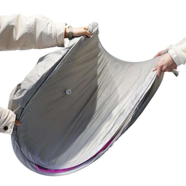 Wellnessoase für Zuhause – Mobile Sauna & Dampfbad (1000W) mit Fernbedienung & Timer – Entspannung pur auf Knopfdruck