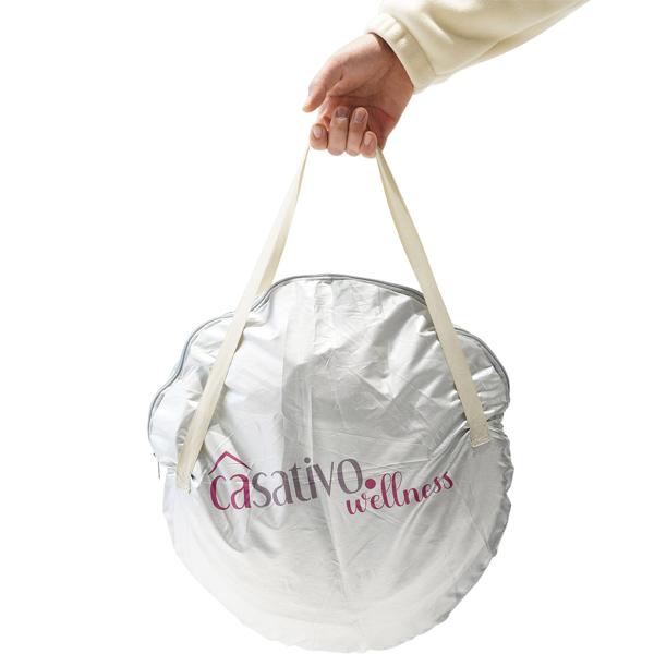 Wellnessoase für Zuhause – Mobile Sauna & Dampfbad (1000W) mit Fernbedienung & Timer – Entspannung pur auf Knopfdruck