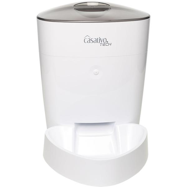 Smarter Futterspender, WLAN und App zur Steuerung, 4 Liter, für Hunde & Katzen, 1-10 Mahlzeiten am Tag, Napf abnehmbar und leicht zu Reinigen