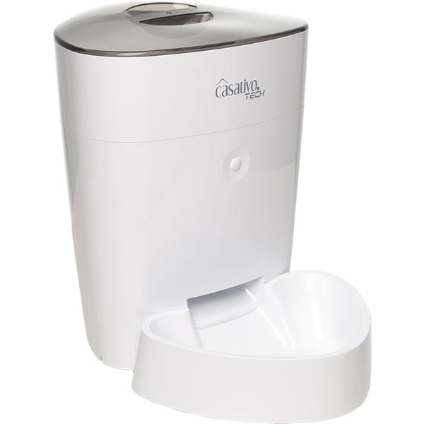 Smarter Futterspender, WLAN und App zur Steuerung, 4 Liter, für Hunde & Katzen, 1-10 Mahlzeiten am Tag, Napf abnehmbar und leicht zu Reinigen