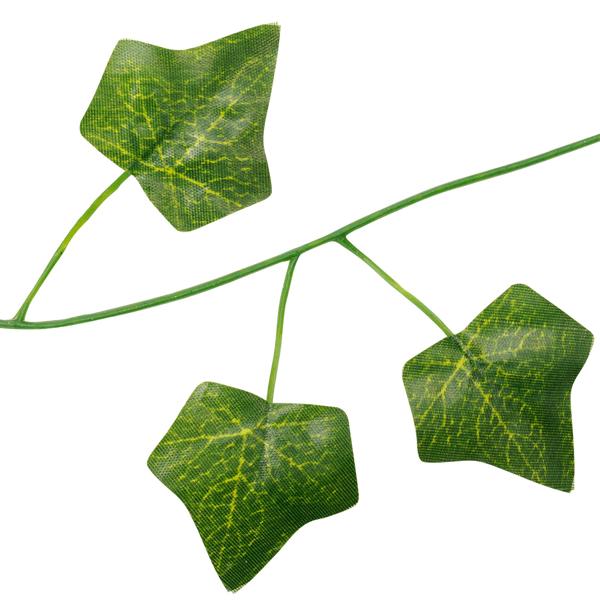 Efeu Deko Girlanden, 24er-Set, Kunstoff und Textilfasern, täuschend echt, jeweils 2,2 m Länge und 81 Blätter zur stilvollen Wanddekoration