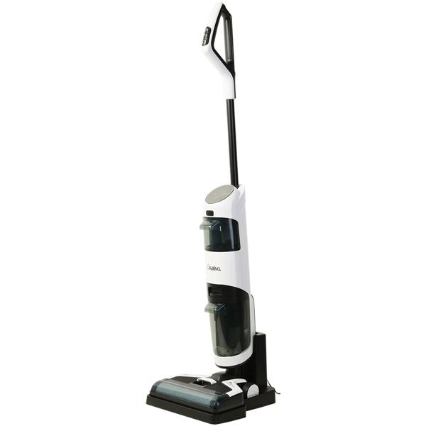 Hocheffizienter 2-in-1 Boden-Wischsauger mit HEPA-Filter, 220 W, 550ml, Akkubetrieb, OLED-Display, Flexibles Saugen & Wischen für eine gründliche Reinigung