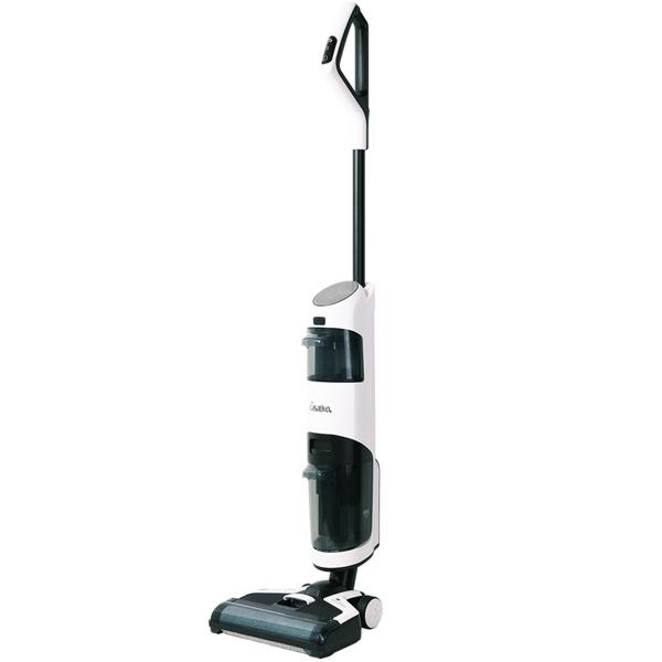 Hocheffizienter 2-in-1 Boden-Wischsauger mit HEPA-Filter, 220 W, 550ml, Akkubetrieb, OLED-Display, Flexibles Saugen & Wischen für eine gründliche Reinigung