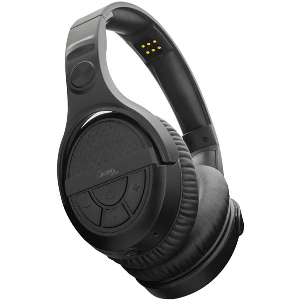 Digitaler Stereo-Funk-Kopfhörer mit 2-in-1 Funk- & Ladestation – kabellos, 30 m Reichweite, kristallklarer Sound, bequem & leicht, schwarz