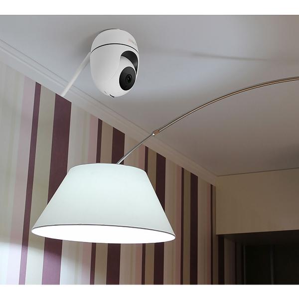 Hochauflösende WiFi Überwachungskamera: Full-HD, PIR-Sensor, Nachtsicht, App-Steuerung – Kompakte Innenkamera (10,5x8cm) für maximale Sicherheit