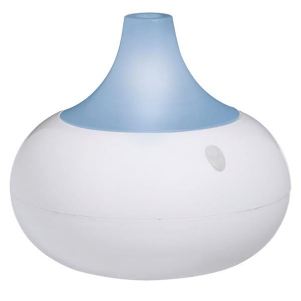 USB Ultraschall-Luftbefeuchter - Aroma-Diffusor mit Farbwechsler - 360° Befeuchtung - 140ml Tank - 7 Farben - Gegen trockene Luft & für entspannte Atmosphäre