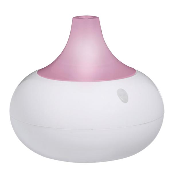 USB Ultraschall-Luftbefeuchter - Aroma-Diffusor mit Farbwechsler - 360° Befeuchtung - 140ml Tank - 7 Farben - Gegen trockene Luft & für entspannte Atmosphäre