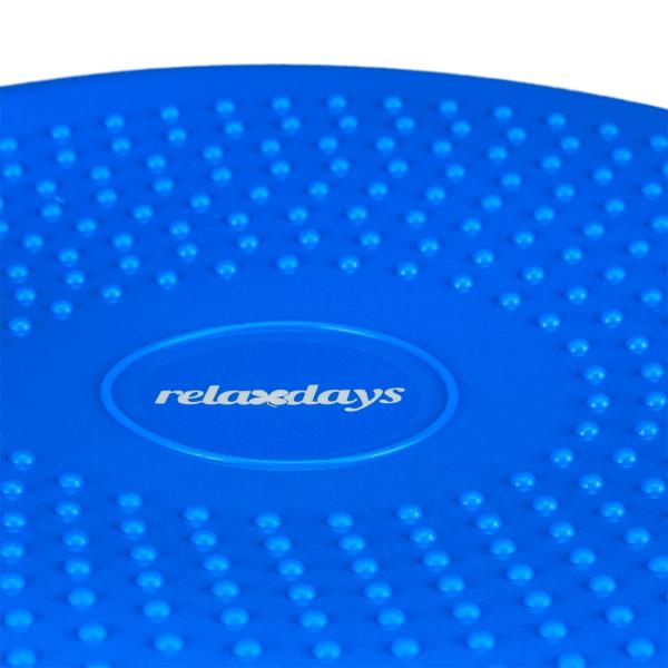 Balance Kissen 2er-Set - Massage-Noppen - Luft-Sitzkissen 33 cm - Koordination, Fitness, Rückenmuskulatur - max. 140 kg belastbar - Phthalate-freies PVC