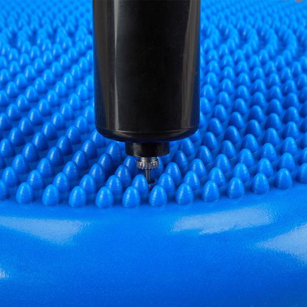 Balance Kissen 2er-Set - Massage-Noppen - Luft-Sitzkissen 33 cm - Koordination, Fitness, Rückenmuskulatur - max. 140 kg belastbar - Phthalate-freies PVC