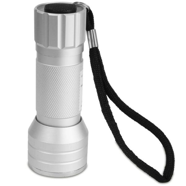 Hochwertige LED-Taschenlampe mit Aluminium-Gehäuse und 21 LEDs, Helle Strahlkraft und lange Lebensdauer, Zuhause, Camping, Outdoor Abenteuer