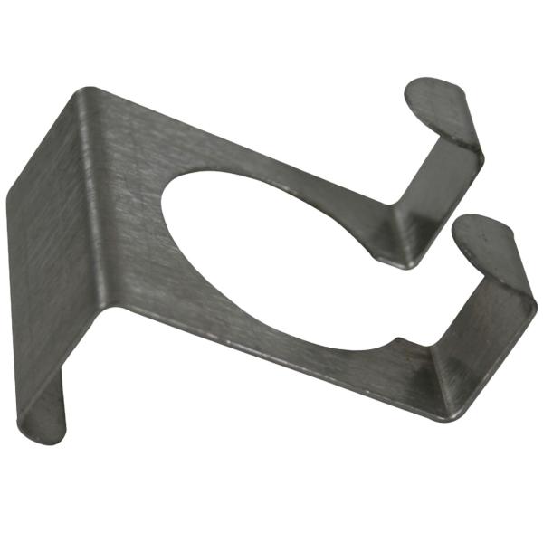 Doppel Türhaken aus Edelstahl zum Einhängen - Türgarderobe ohne Bohren/Kleben - schafft zusätzlichen Stauraum für Kleidung, Handtücher, Taschen