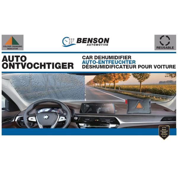 Autoentfeuchter wiederverwendbar - Gegen beschlagene Scheiben & Schimmel - 125ml Silikakristalle (Orange/Grün) - Mikrowellen/Sonnen-trocknung