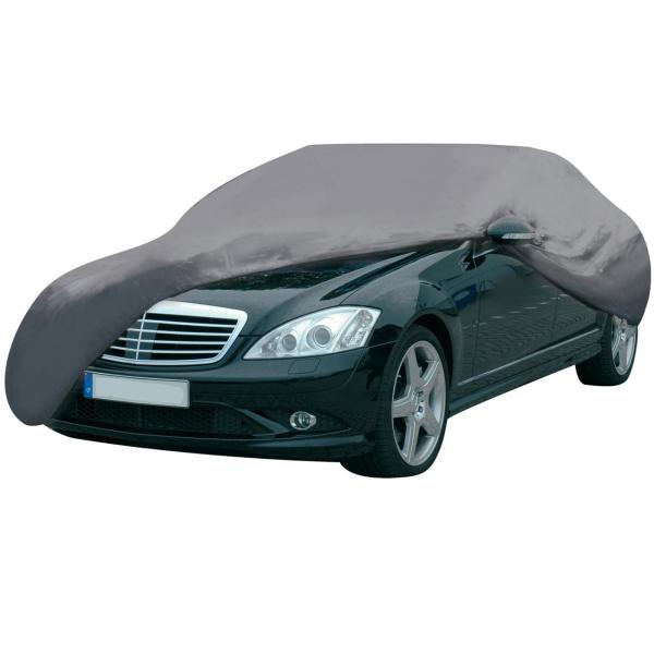 Universal Auto Vollgarage (534x175x120cm): Robuste Autoabdeckung in Anthrazit für umfassenden Schutz. Wetterfest & langlebig