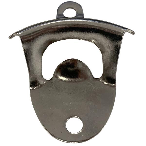 2er Set Flaschenöffner Wandmontage, Metall, 8,5 x 5,5 cm