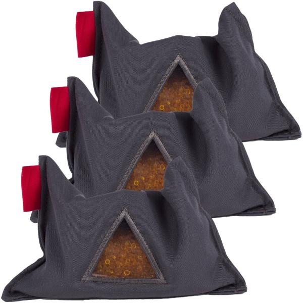 3er Set Autoentfeuchter wiederverwendbar - beugt beschlagenen Scheiben Schimmel Gerüchen vor - Silikatkristalle Farbwechsel Orange/Grün