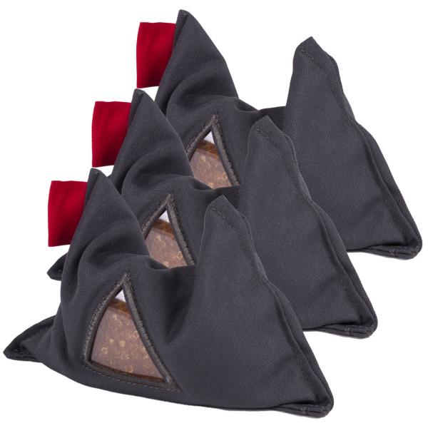 3er Set Autoentfeuchter wiederverwendbar - beugt beschlagenen Scheiben Schimmel Gerüchen vor - Silikatkristalle Farbwechsel Orange/Grün