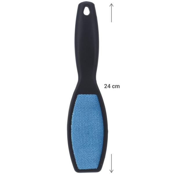 Fusselbürste 24 cm - Effektiv für Haare, Fussel & Krümel von Textilien & Möbeln - Wiederverwendbarer Tierhaarentferner für Katze & Hund