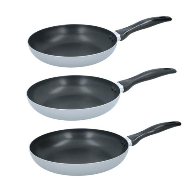 Bratpfannen 3er-Set – Antihaftbeschichtet & PFOA-frei – Aluminium, Ø 20/24/28 cm – für Ceran, Halogen, Gas & Elektro – Modernes Design