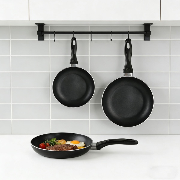 Bratpfannen 3er-Set – Antihaftbeschichtet & PFOA-frei – Aluminium, Ø 20/24/28 cm – für Ceran, Halogen, Gas & Elektro – Modernes Design