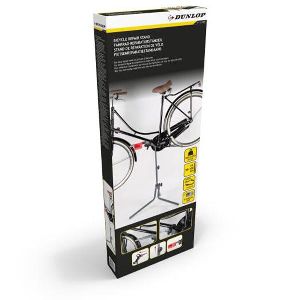 Fahrrad-Reparaturständer - Höhenverstellbar 95-105 cm - Rückenschonendes Arbeiten, sicherer Halt bis 20 kg, klappbar mit Storagebox - Montageständer