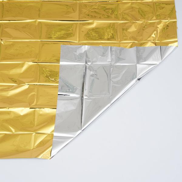 5er Set Zuverlässige Rettungsdecke, 210 x 160 cm, gold - silber, Wärmefolie auch ideal für Sport, Camping und Outdoor Abenteuer, ein Produkt der NASA