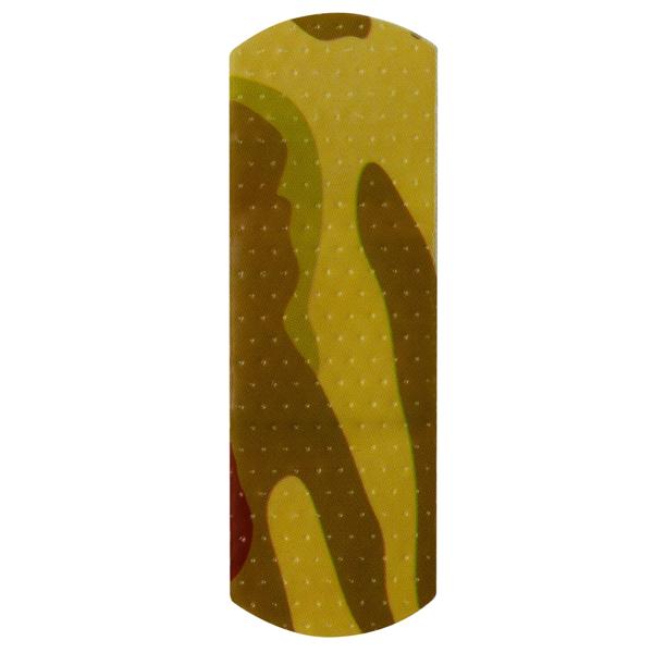 Kinderpflasterset 60-tlg - Bunte Farben & Muster, steril verpackt für Kinder - 5,6 x 1,9 cm Wundpflaster aus Polyethylen - Hygienisch