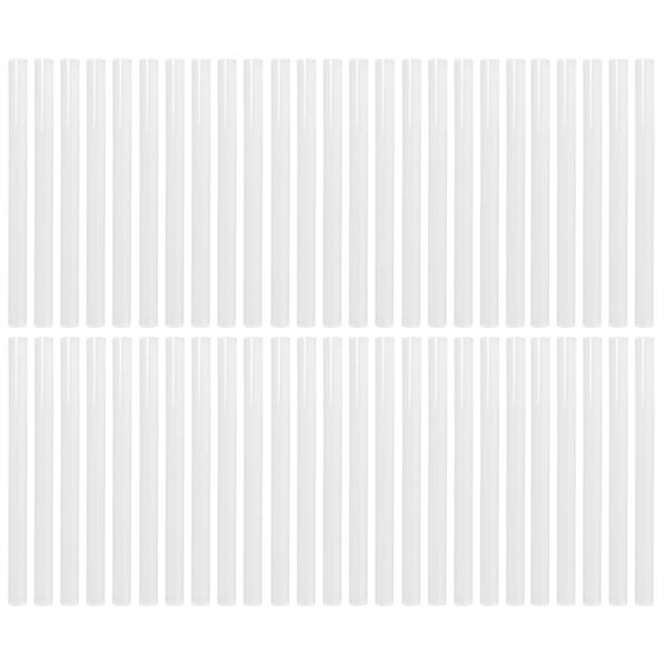 Heisskleber Patronen 50 Stück - Polyvinyl Klebesticks 15x1.1cm - Für Heissklebepistole, Basteln, Fixieren, Dekorieren - Transparent